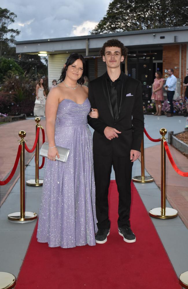 Students arrive at Noosa District State High School formal