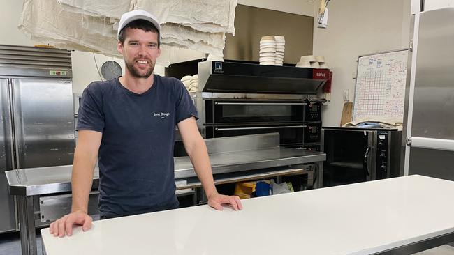 Baker Will Jane said he was selling hundreds of vanilla slices during the pandemic at the Jane Dough bakery. Picture: Jack Colantuono