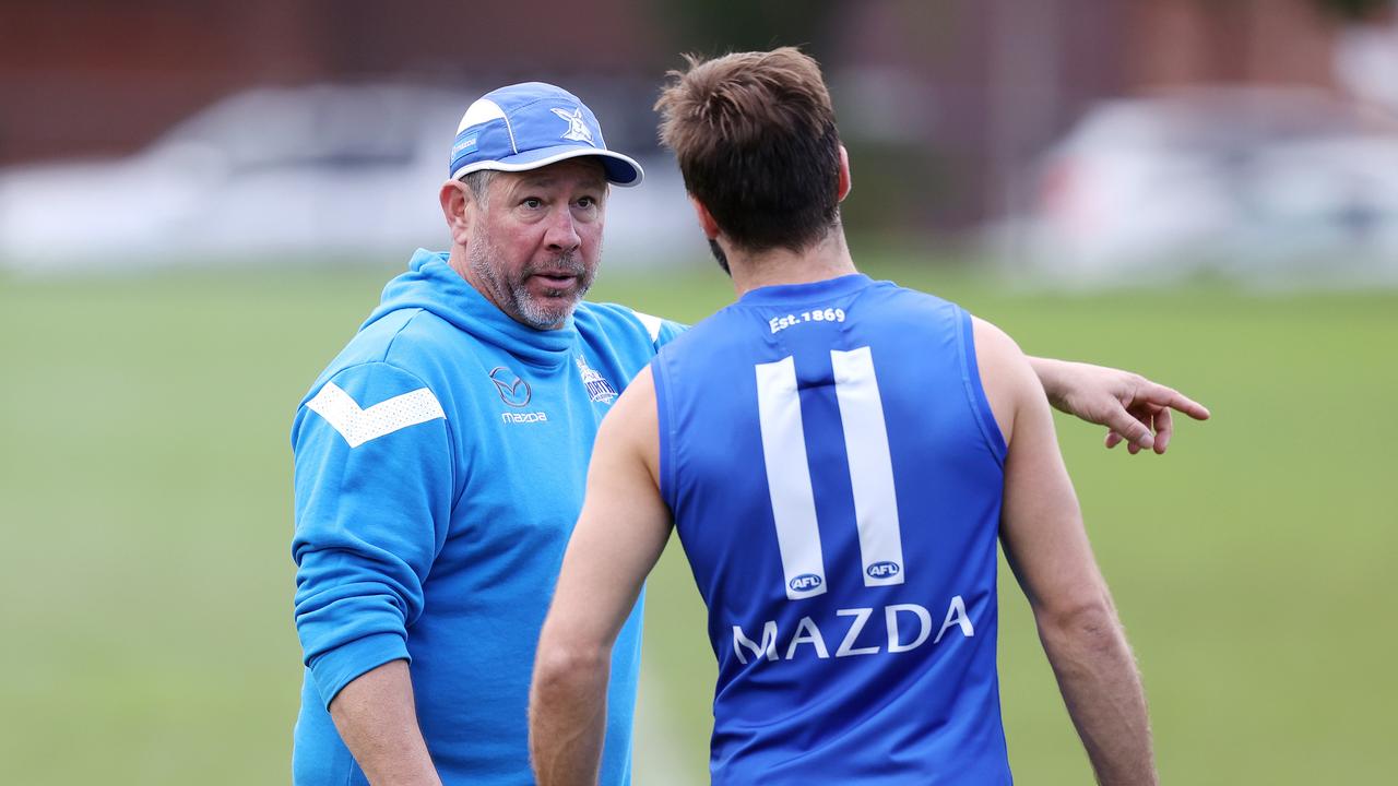 Ratten has taken over as interim coach. Picture: Mark Stewart