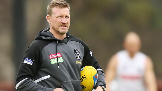 Collingwood coach Nathan Buckley. Picture: Getty