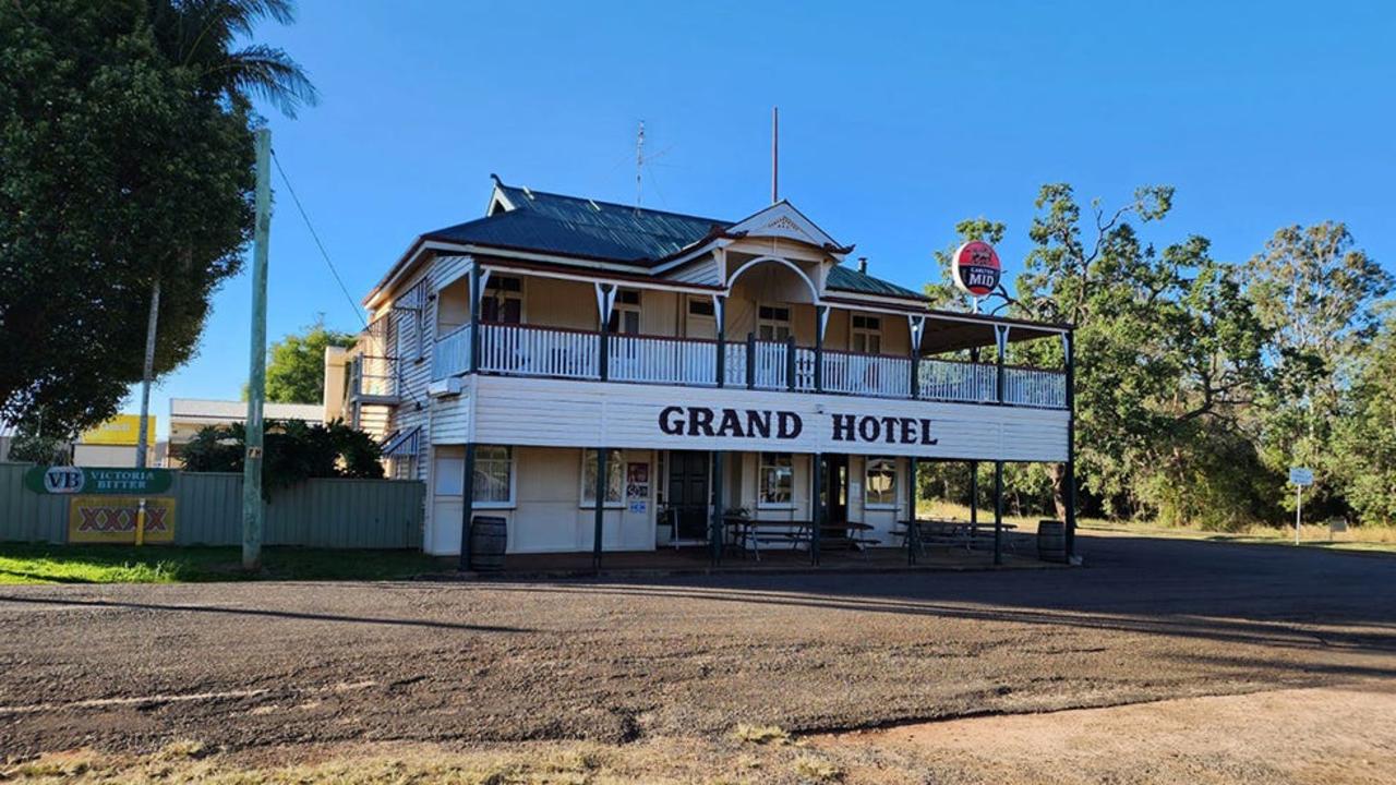 The Grand Hotel in the South Burnett town of Wooroolin.