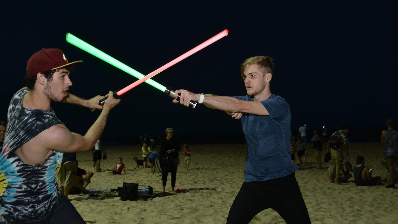 Dylan Waller and Robbie Shields celebrate new years eve in 2015. Photo Patrick Woods