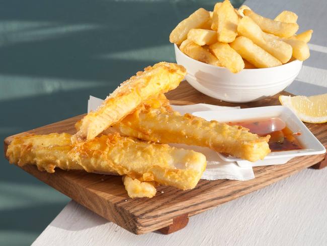 Fish and chips.