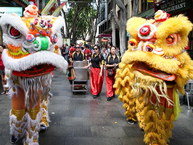 EAT STREET + Sydney Lunar Festival - Lion dances and red packets in Chinatown, photo - Katherine Griffiths