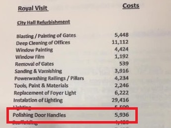 The shocking cost of the royal visit to Ireland has been revelaed. Picture: Twitter @ThomasGouldsf