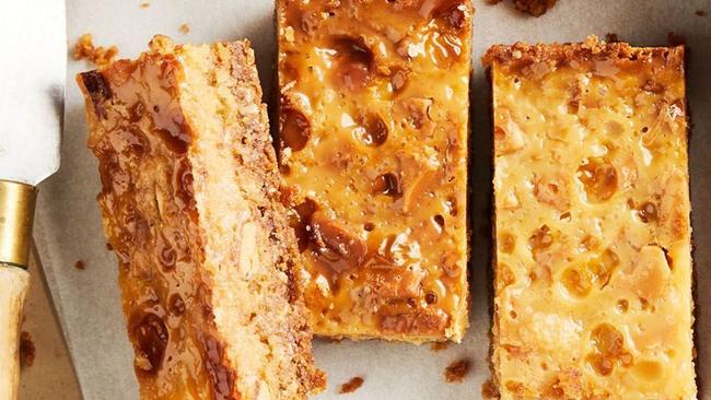 condensed milk anzac slab