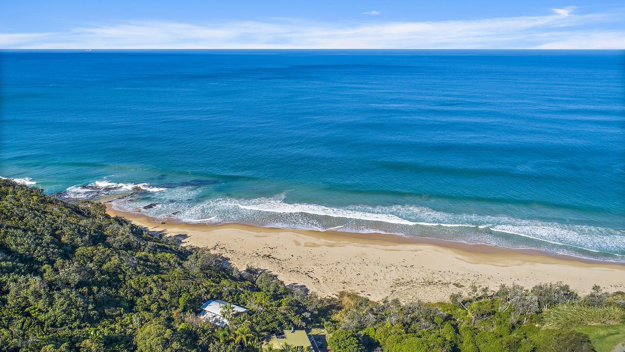 Ocean views along the Illawarra south coast where the proposed wind farm will go.