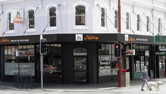 Little India Restaurant at Harrington Street, Hobart. Picture Chris Kidd