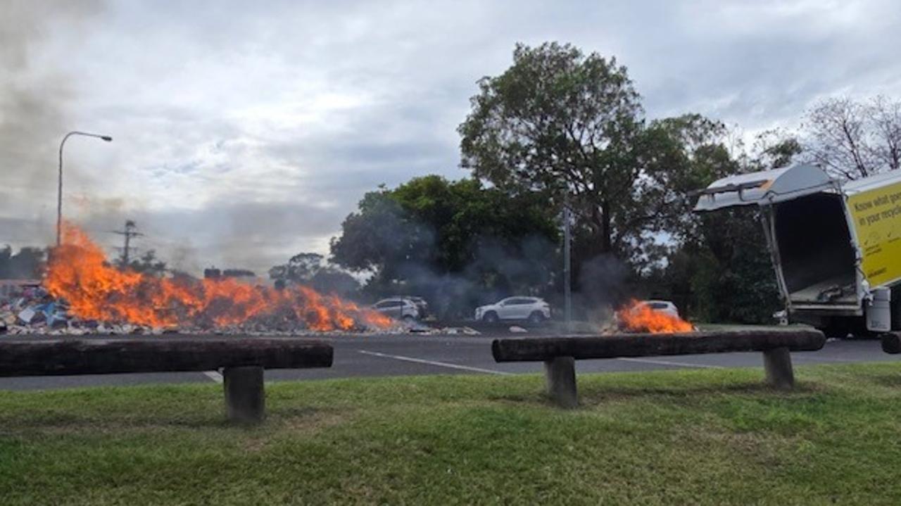 City’s rubbish trucks catch fire 7 times