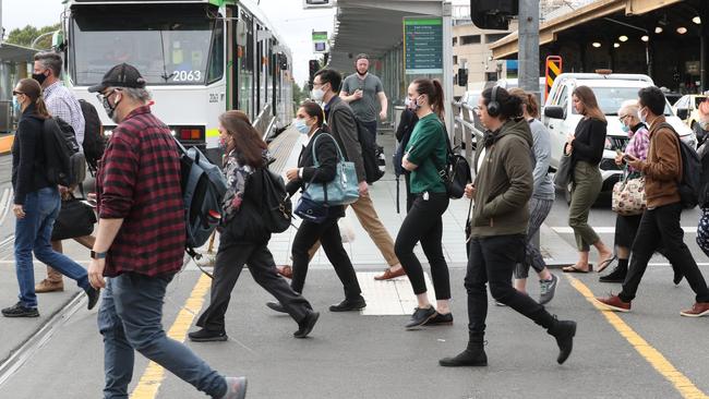 Many workers still want to spend part of the week at home. Picture: David Crosling