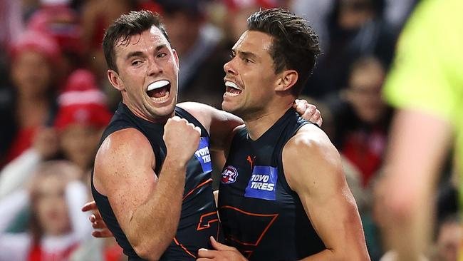 Josh Kelly kicked the matchwinner in the last Sydney Derby. Picture: Getty Images