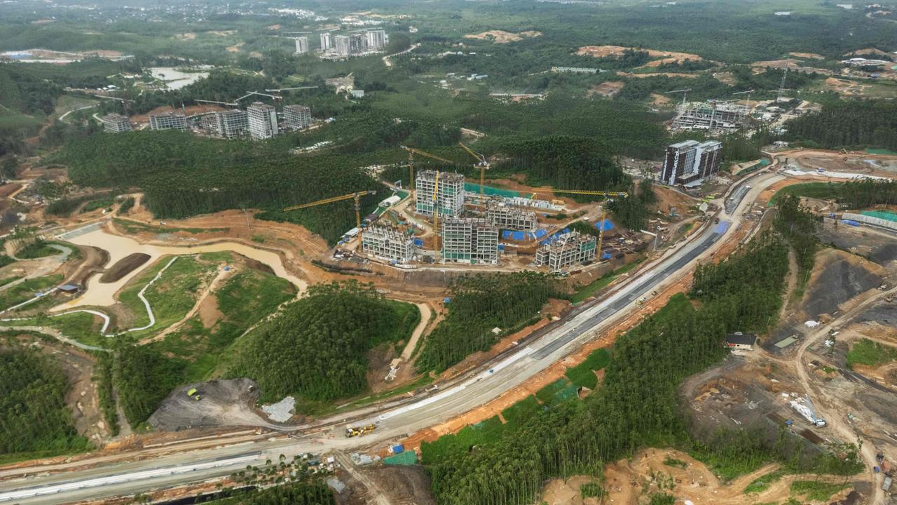 The move to build the new capital on Borneo island aims to spread development away from Jakarta, but faces challenges in securing investment and concerns about environmental impact. Picture: AFP