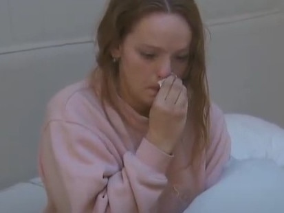 Maddy is heartbroken at the way the other contestants behaved in the early episodes.