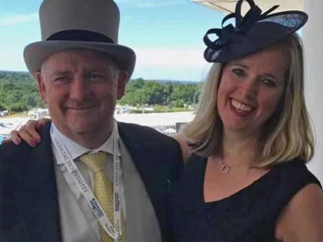 Richard Cousins and his fiancee Emma Bowden both died in the New Year's Eve plane crash. Picture: Supplied