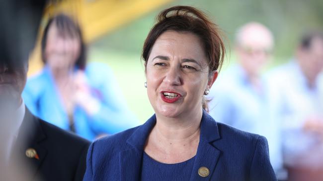 Pauline Hanson rebuked Premier Annastacia Palaszczuk this week over her handling of everything from the economy to the Defence Force’s compulsory acquisition of farming land near Rockhampton. Picture: Jamie Hanson