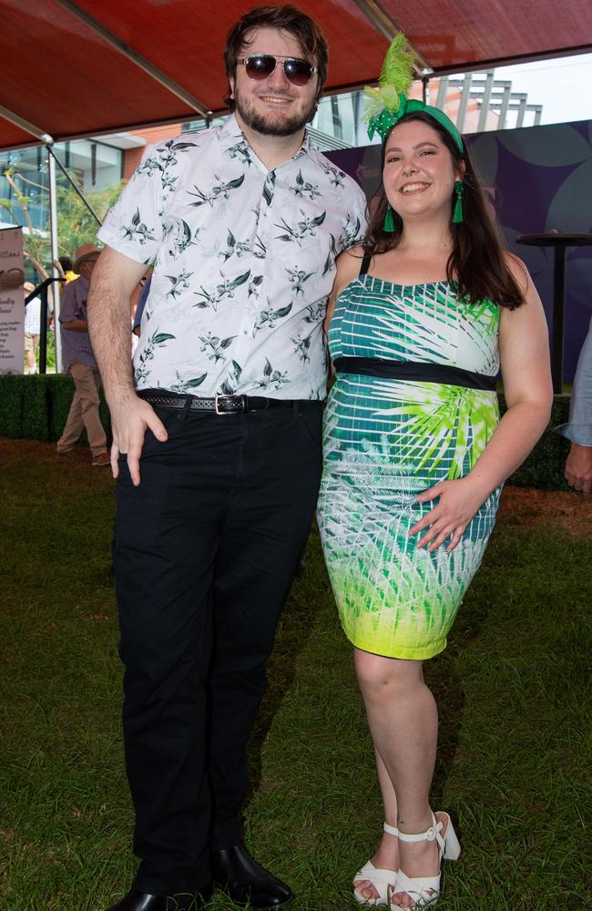 Thomas Ashmore and Eirann Meggitt at the 2024 Darwin Cup. Picture: Pema Tamang Pakhrin