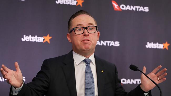 Alan Joyce exit came after Qantas it was hit with a $600m ACCC lawsuit. Picture: Getty Images