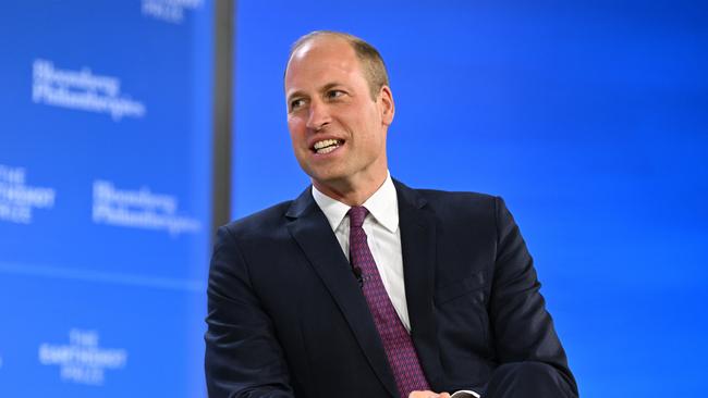 NEW YORK, NEW YORK – SEPTEMBER 19: Prince William, Founder and President of The Earthshot Prize speaks onstage during The Earthshot Prize Innovation Summit In Partnership with Bloomberg Philanthropies at The Plaza Hotel on September 19, 2023 in New York City. (Photo by Bryan Bedder/Getty Images for Bloomberg Philanthropies)