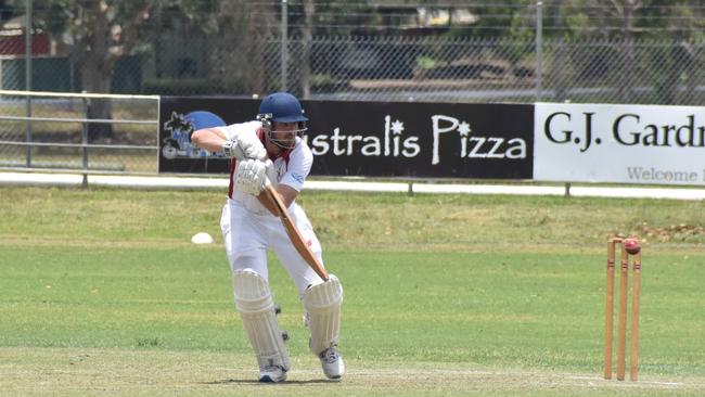 CRCA captain Jake Kroehnert hustles a quick single against Northern Districts in their NCCC Premier League clash on December 6, 2020.