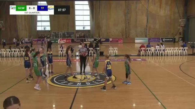 REPLAY: Qld U12's State Basketball Semi-Finals - Townsville Flames v Gold Coast Waves (Girls Div 1)