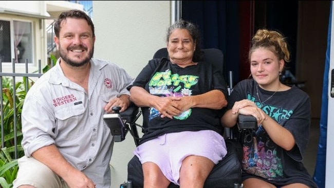 Federal Member for Townsville Phillip Thompson with Merissa Tones.