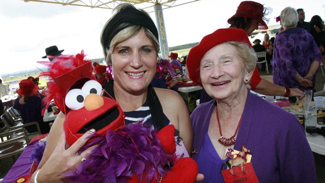 Karen Walls and Peggy Duggan in 2009. Picture: Barry Leddicoat