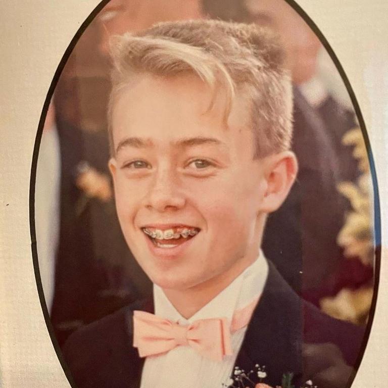 Grant Denyer shared a throwback photo on social media. Picture: Instagram/Grant Denyer