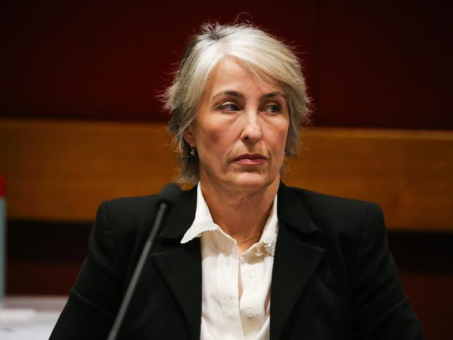 SYDNEY, AUSTRALIA : NewsWire Photos - SEPTEMBER 04 2024;  Sally Dowling SC, the NSW Director of Public Prosecutions during the NSW Budget Estimates at Parliament House in Sydney. Picture: NewsWire / Gaye Gerard