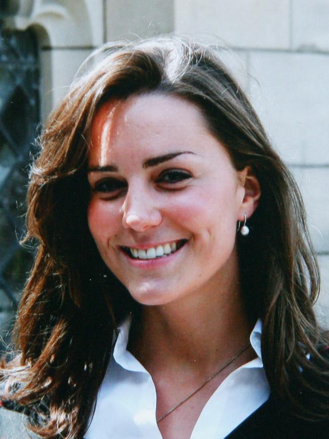 Kate Middleton on the day of her graduation ceremony at St Andrew's University on June 23, 2005 in Scotland. Picture: Middleton Family/Clarence House via GettyImages