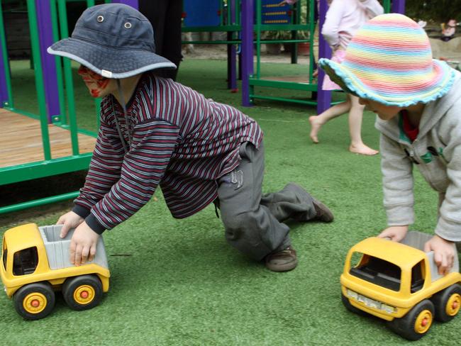 Generic images of children playing at C and K's Newmarket Childcare Centre.