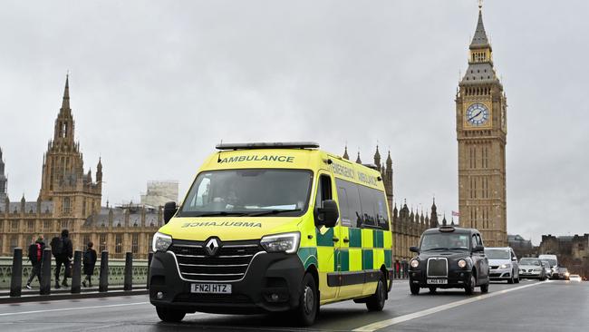 Heart attack and stroke patients on average had to wait more than 90 minutes for an ambulance in December. Picture: AFP