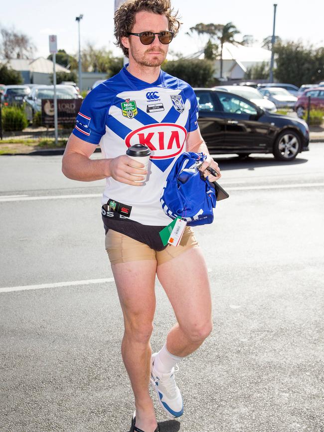 Patrick Dangerfield had a dig at NRL players’ Mad Monday antics. Picture: Mark Stewart