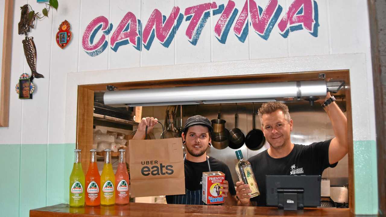 Paradise Arcade are one of the Noosa restaurants now part of Uber Eats after it launched in the region on Wednesday. Picture: Caitlin Zerafa