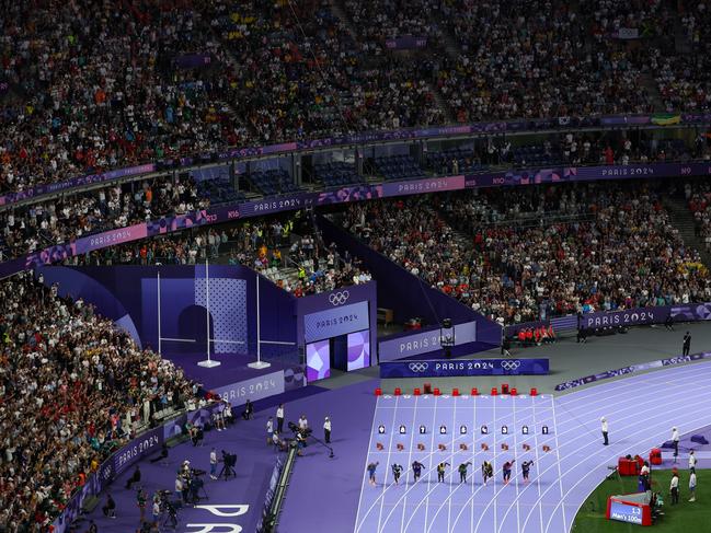 More than 80,000 fans are expected to fill the Stade de France for the closing ceremony. Picture: Richard Heathcote/Getty Images