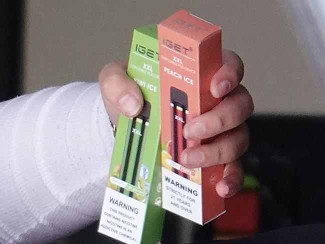 Kids buying vape products as easily as lollies