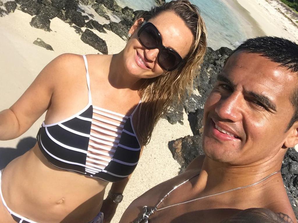 World Cup Socceroos WAGS: Tim Cahill's partner Bek. Picture: Instagram