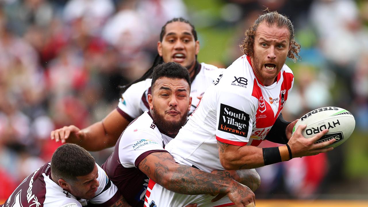 Korbin Sims will be leaving the Dragons. Picture: Cameron Spencer/Getty Images