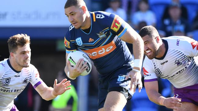 Brenko Lee ran out of time with the Titans. Photo: AAP Image/Dave Hunt