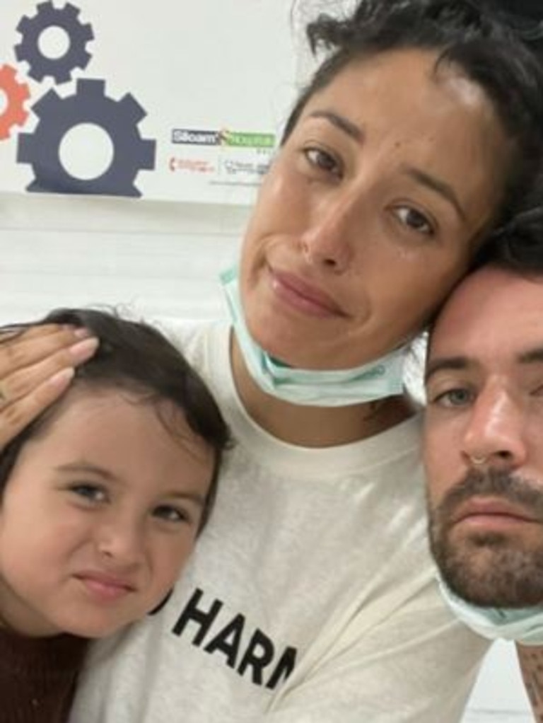 The family are spending up to $8000 a day on medical bills. Picture: Instagram