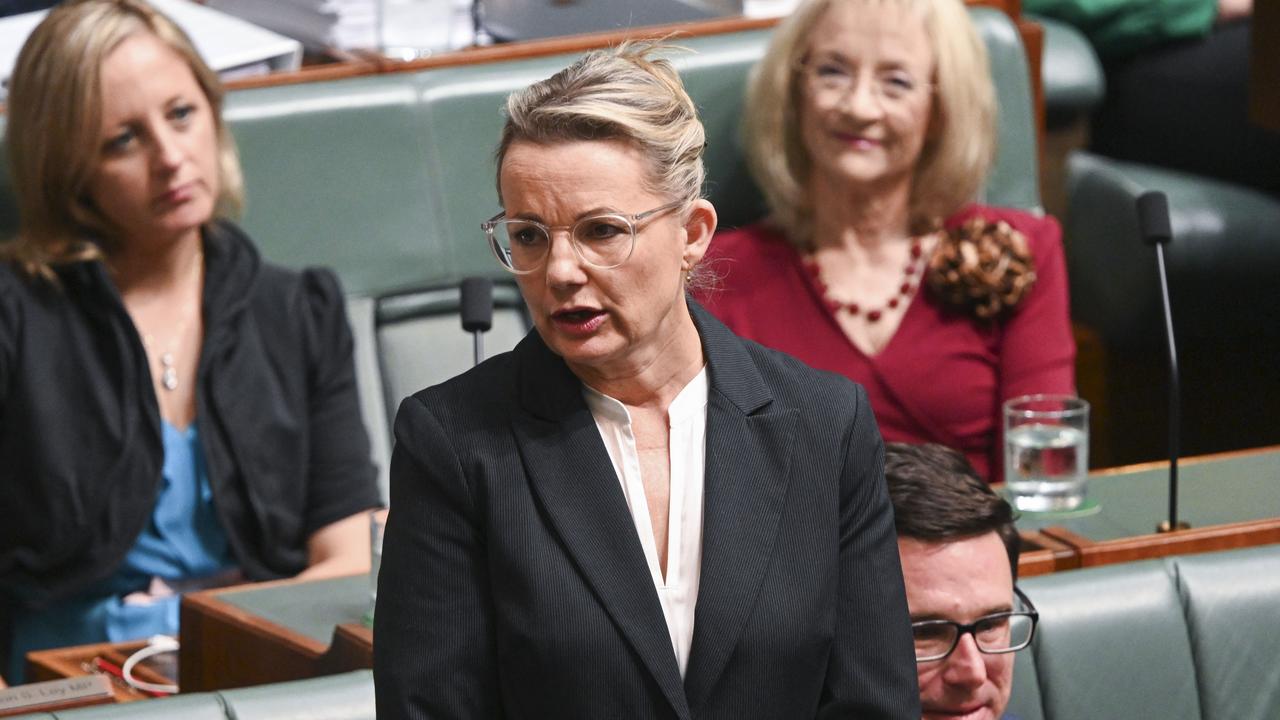 Sussan Ley pledged the Coalition will roll back any changes made by Anthony Albanese on the stage three tax cuts if they will the next election. Picture: NCA NewsWire / Martin Ollman