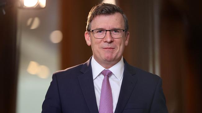 Education and Youth Minister Alan Tudge: ‘For me it’s just a farce, so I hope that they do fix that up.’ Picture: NCA NewsWire/Gary Ramage