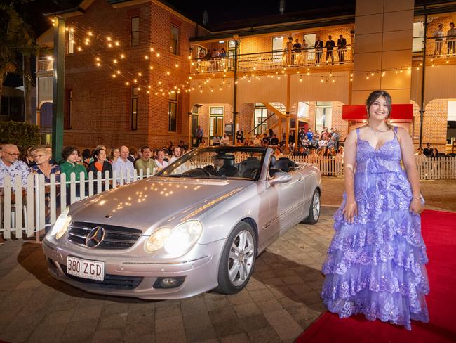 CLASS OF 2024: Townsville Grammar School formal. Student Sara Napier.