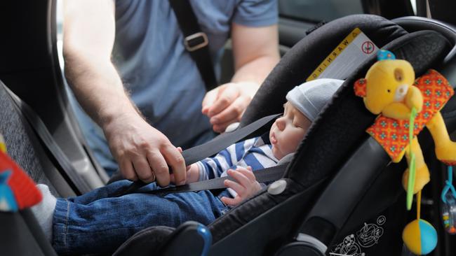 Whatever you do, don’t give kids your car keys to keep them occupied while you load the boot. Picture: iStock