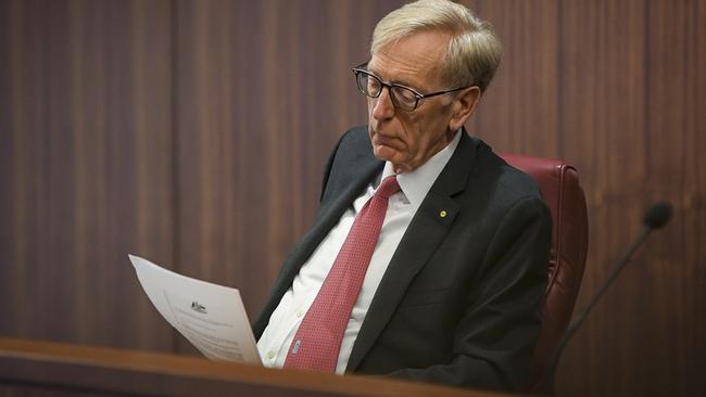 Financial Services Royal Commissioner Kenneth Hayne QC.  Picture: AAP