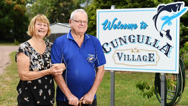 Long term Cungulla residents, sister and brother, Merle Poletto and Bob Lewis. Picture: Shae Beplate.