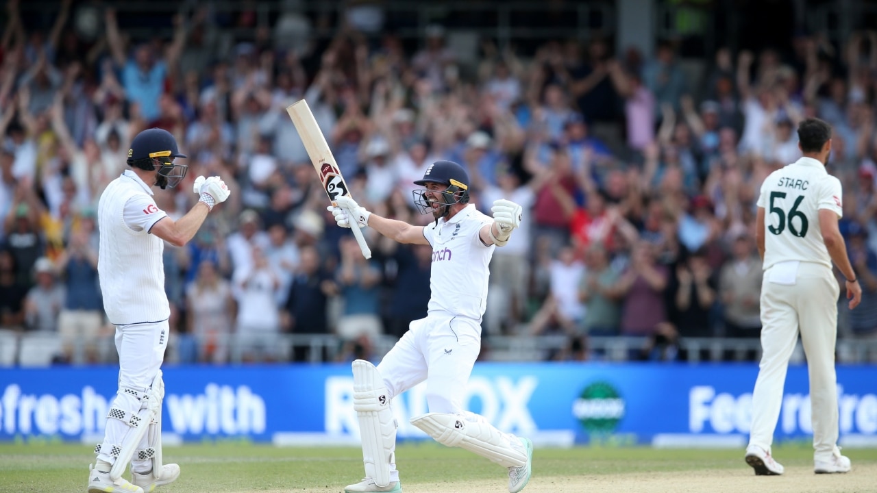 Harry Brook keeps England's Ashes hopes alive in thrilling win