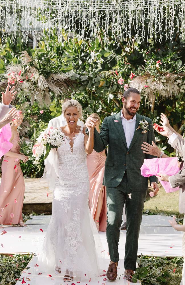 Sporting star wedding: Courtney Hancock and Nicholas Buchanan | The ...