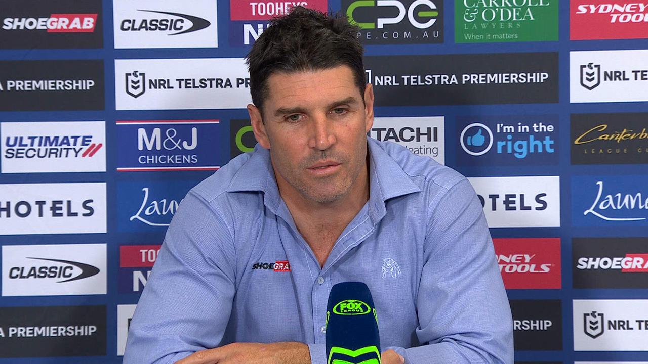 Trent Barrett was confused with the Lachlan Lewis sin bin.