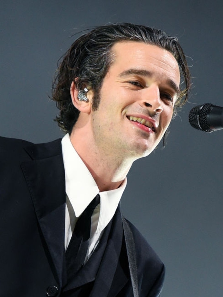 Matty Healy is currently on tour with his band The 1975. Picture: Matthew Baker/Getty Images