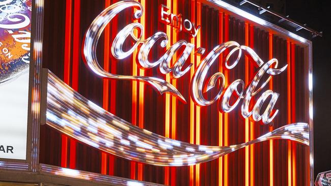 The Coca-Cola sign, Kings Cross, Sydney.